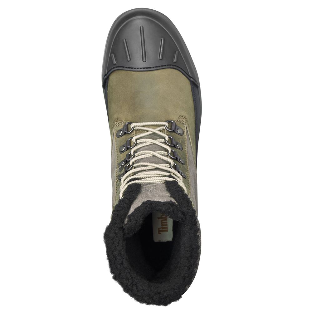 Bocanci De Zapada Timberland Barbati Masline Verzi/Negrii - Ashwood Park Waterproof - Romania - RNSV